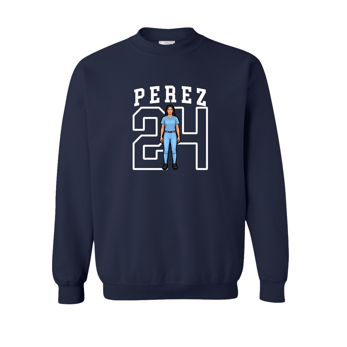 Fleece Crew — Shirsey in Navy