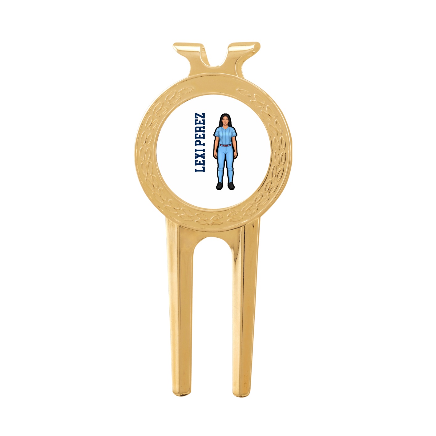 Divot Tool with Ball Marker — Name Vertical in Classic