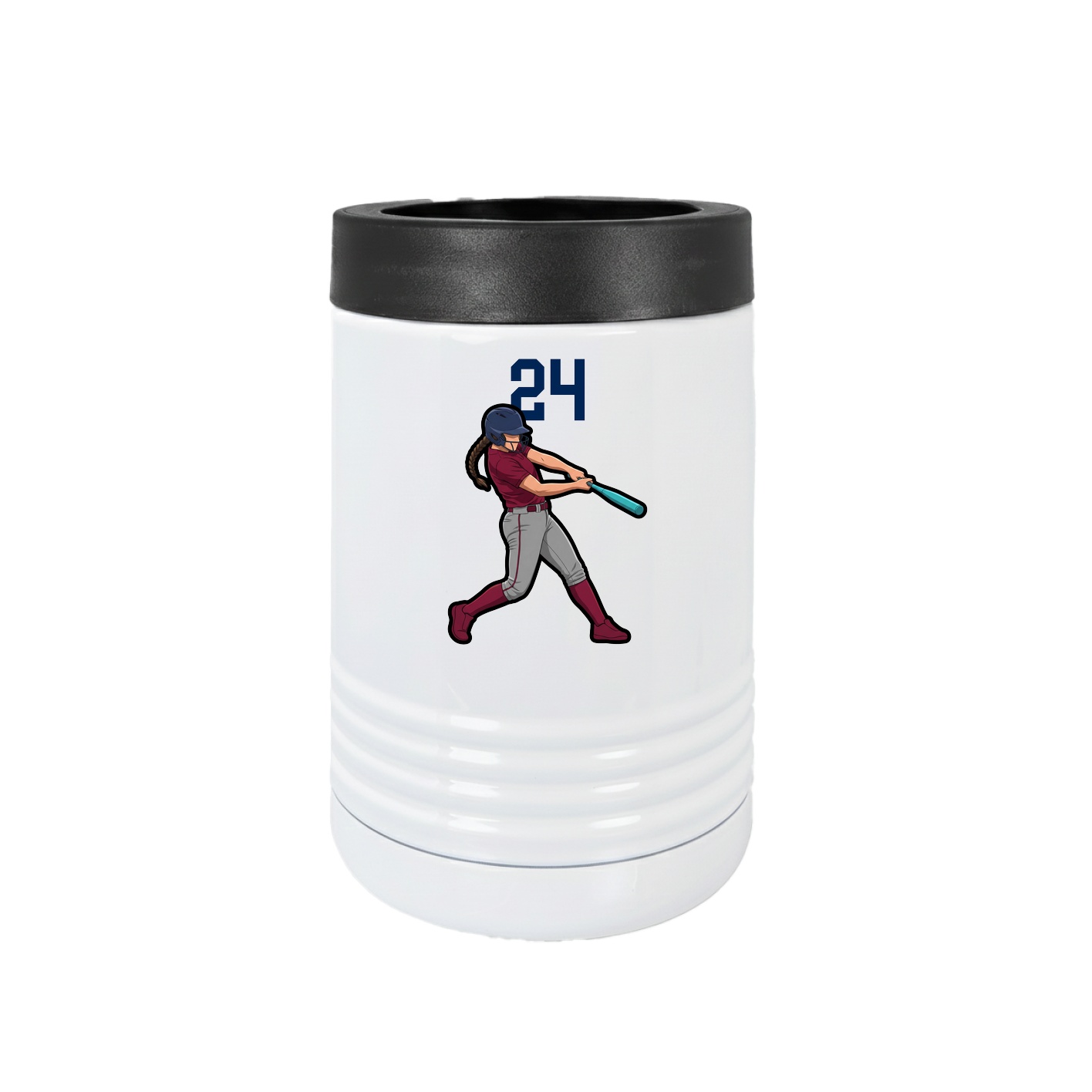 Beverage Holder — Number Top in White