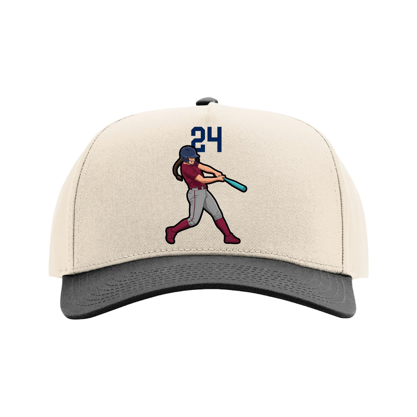 Full Fabric Five-Panel Champ Cap