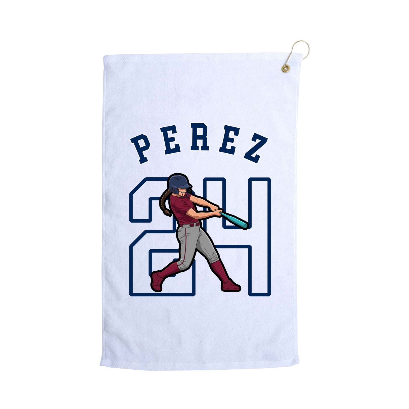 Terry Velour Golf Towel