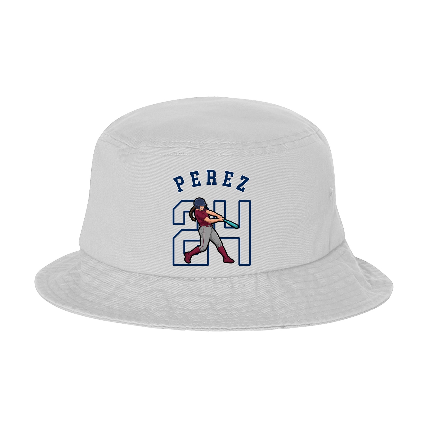 Bucket Cap — Shirsey Arch in White