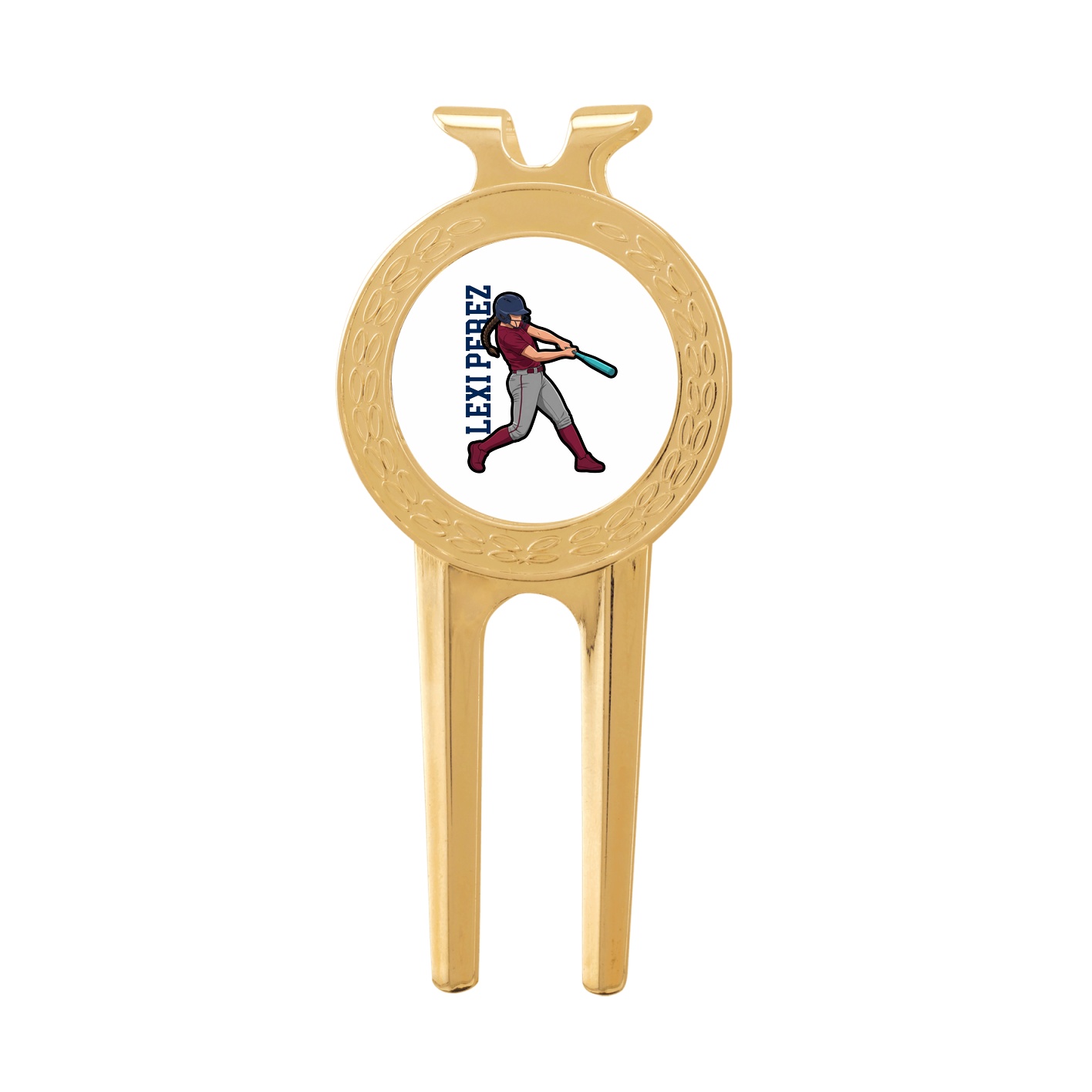 Divot Tool with Ball Marker — Name Vertical in Classic