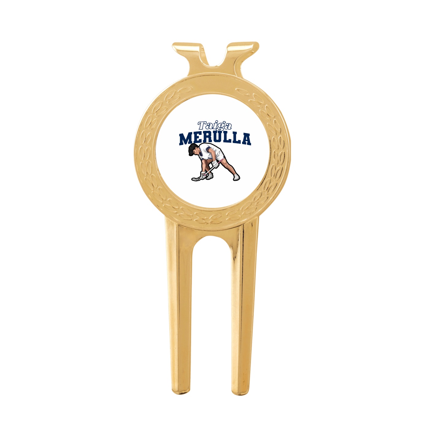 Divot Tool with Ball Marker — Name Arch in Classic