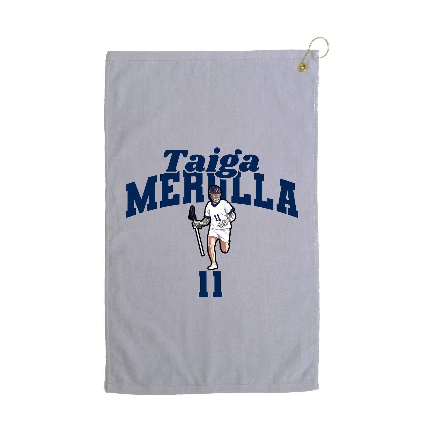 Golf Towel — Signature Arch in Grey