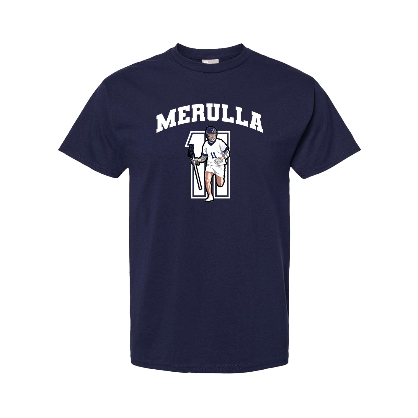 Tee — Number in Navy