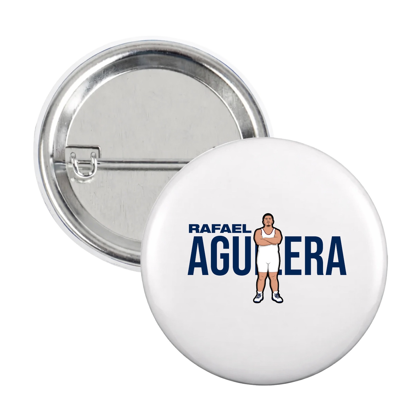 Game Day Button — Player Name in White