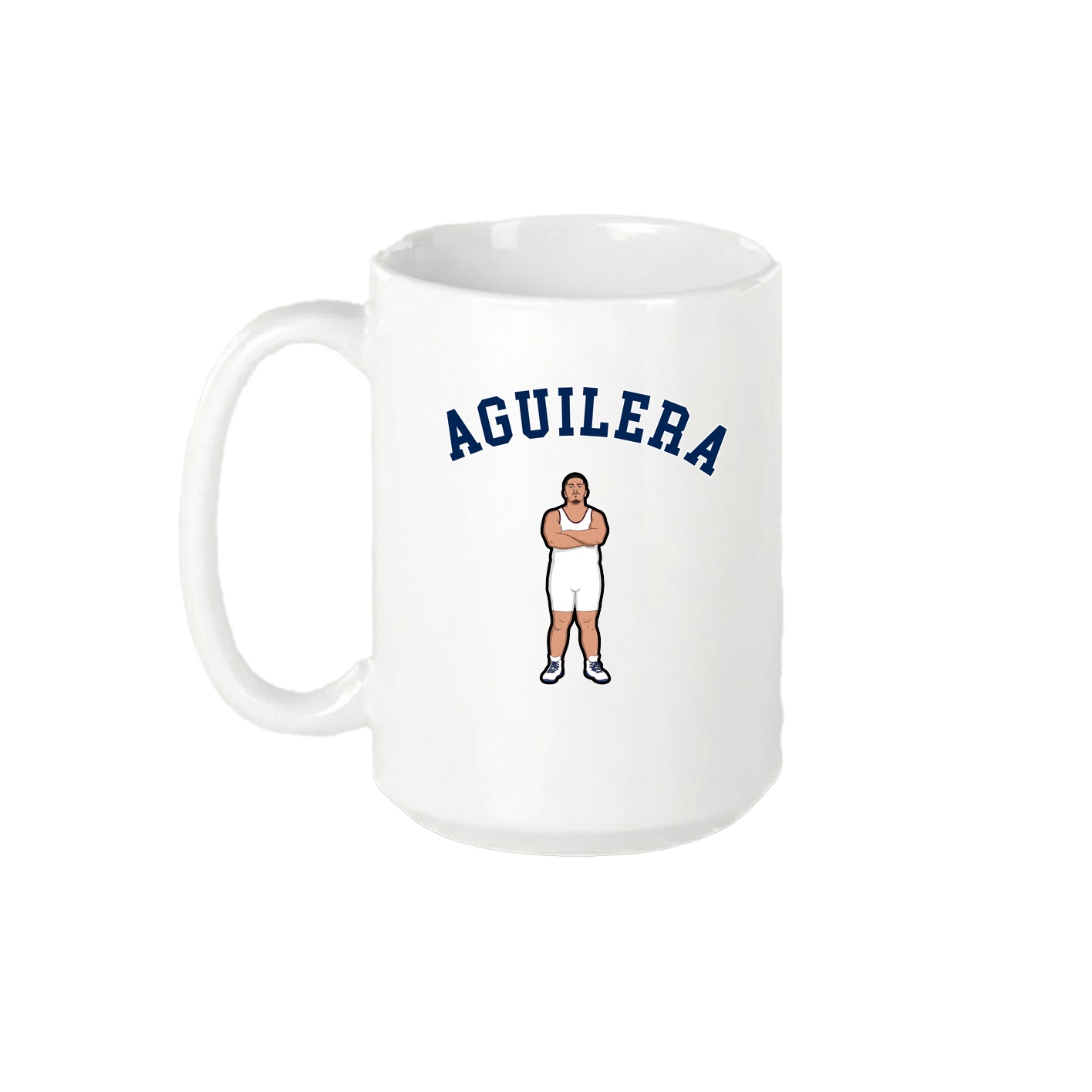 15oz Coffee Mug — Shirsey Arch in White