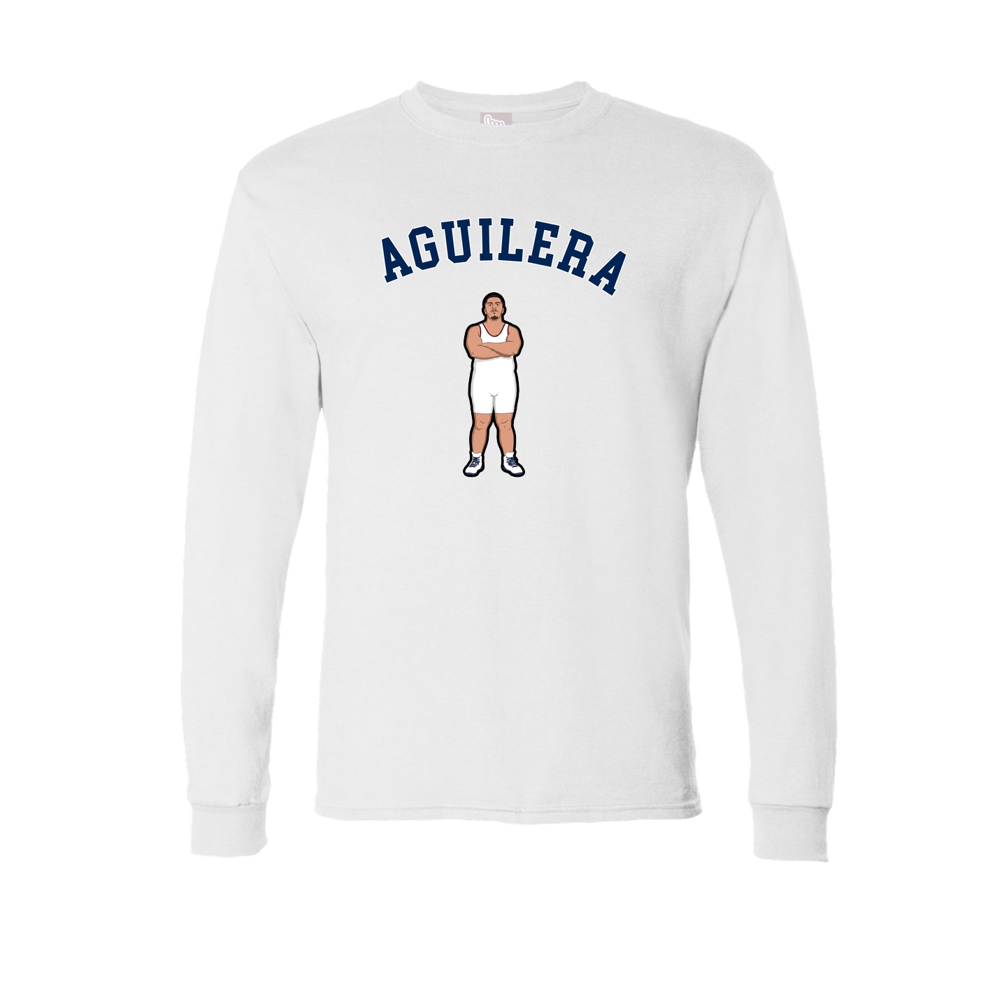 Long Sleeve Tee — Shirsey Arch in White