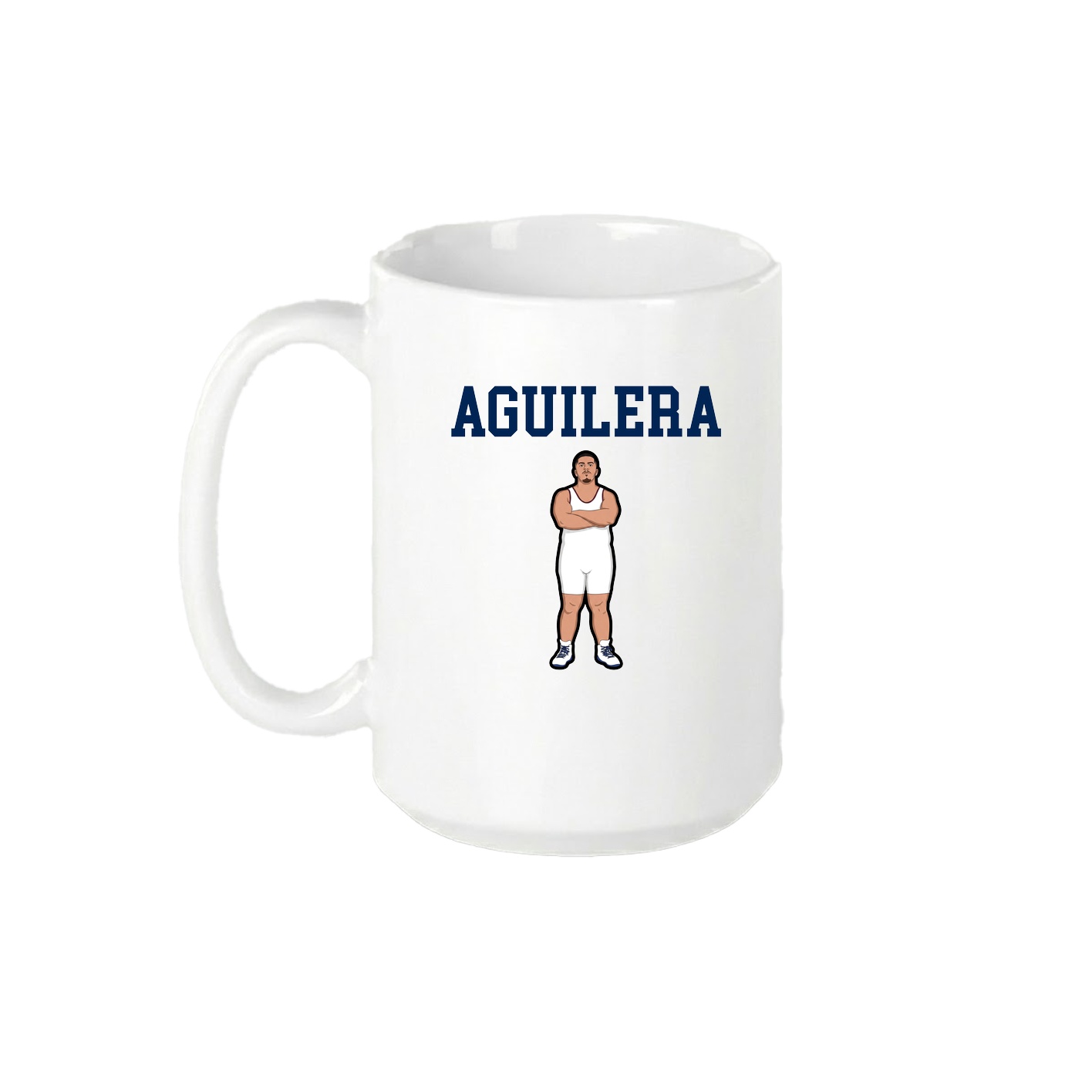 15oz Coffee Mug — Shirsey in White