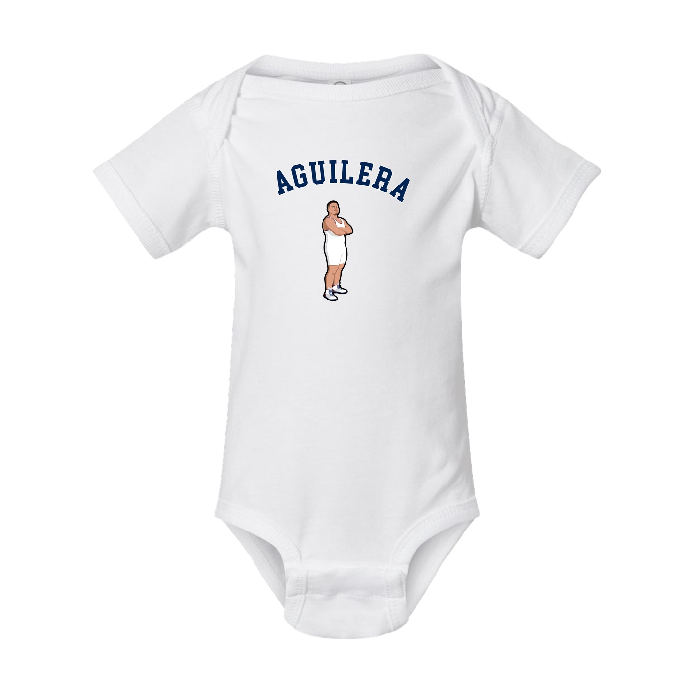 Baby Onesie — Shirsey Arch in White