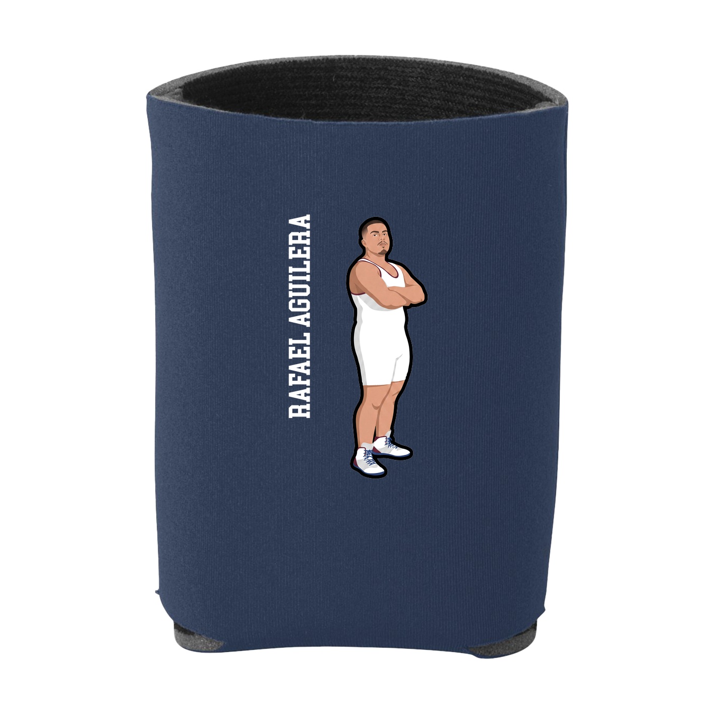 Can Holder — Name Vertical in Navy
