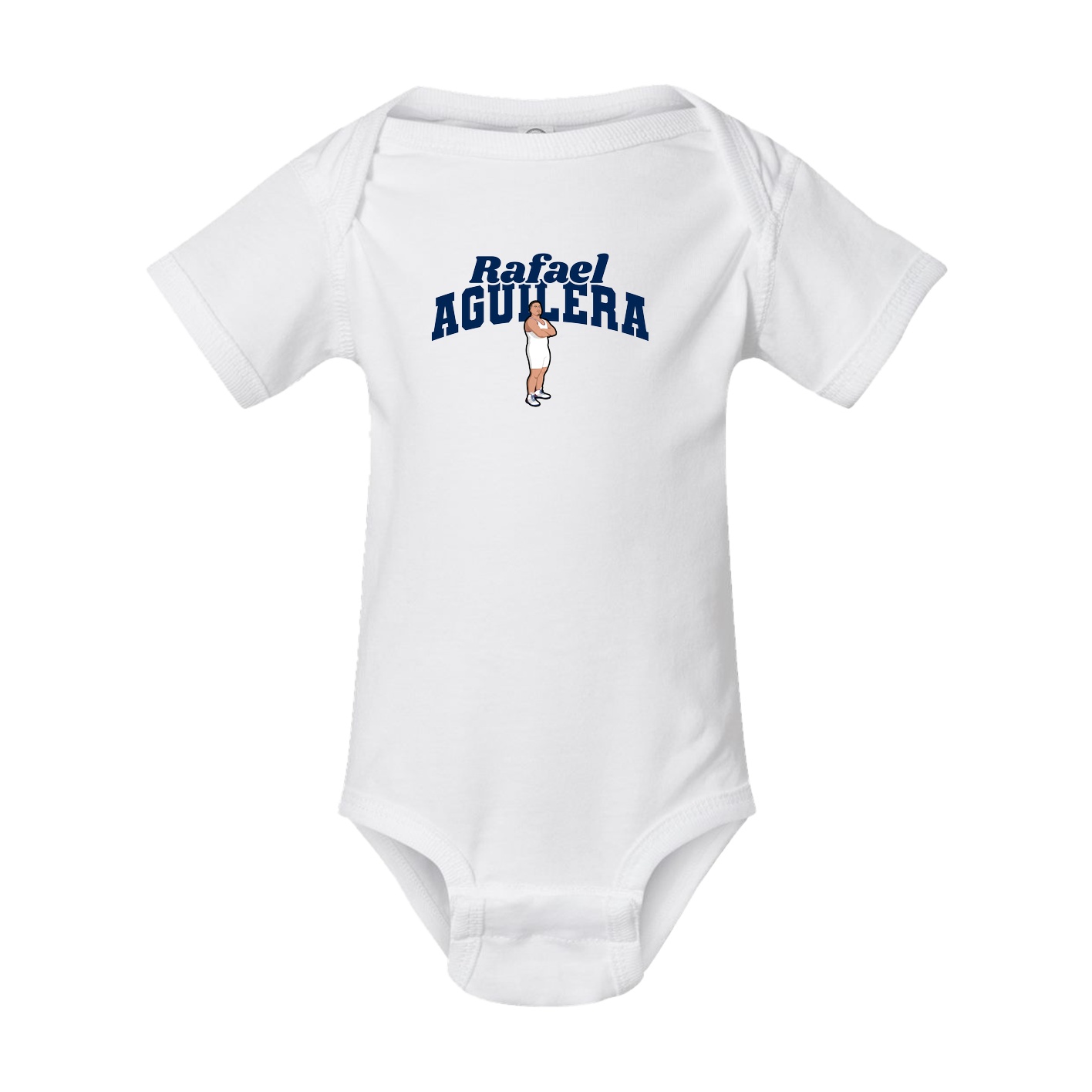 Baby Onesie — Signature Arch in White