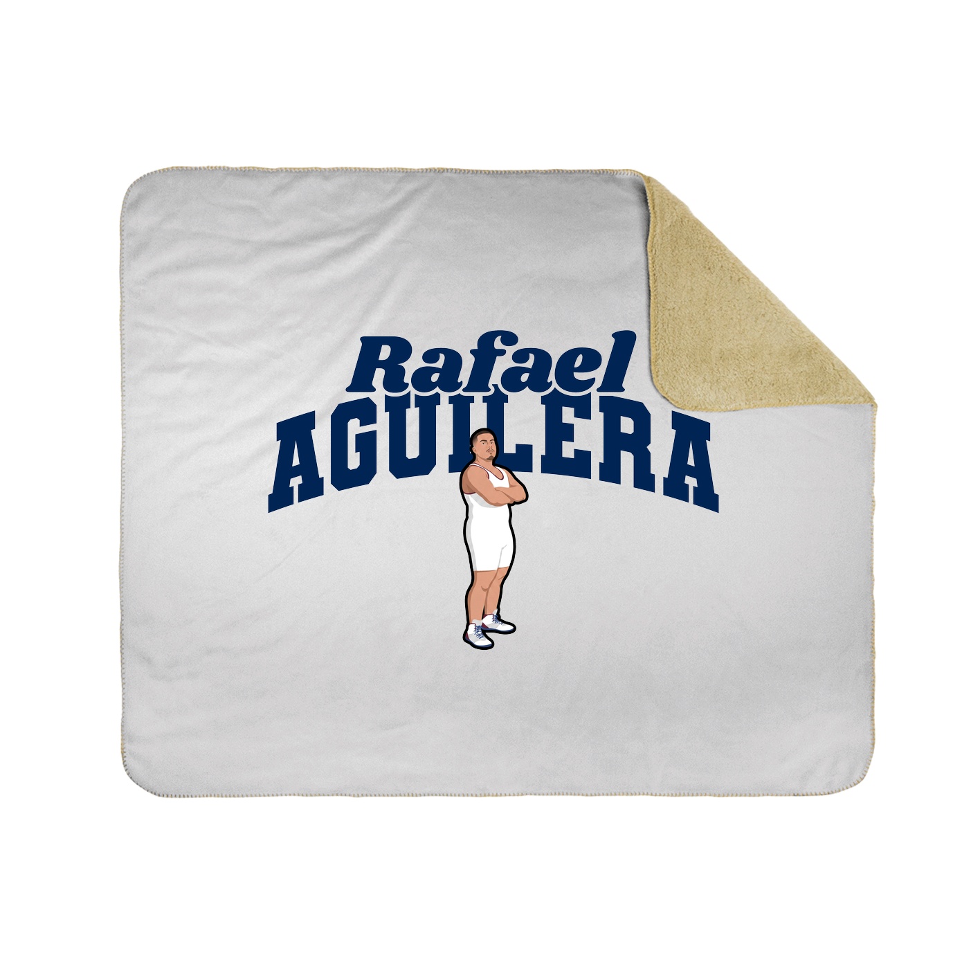 Throw Blanket — Signature Arch in White