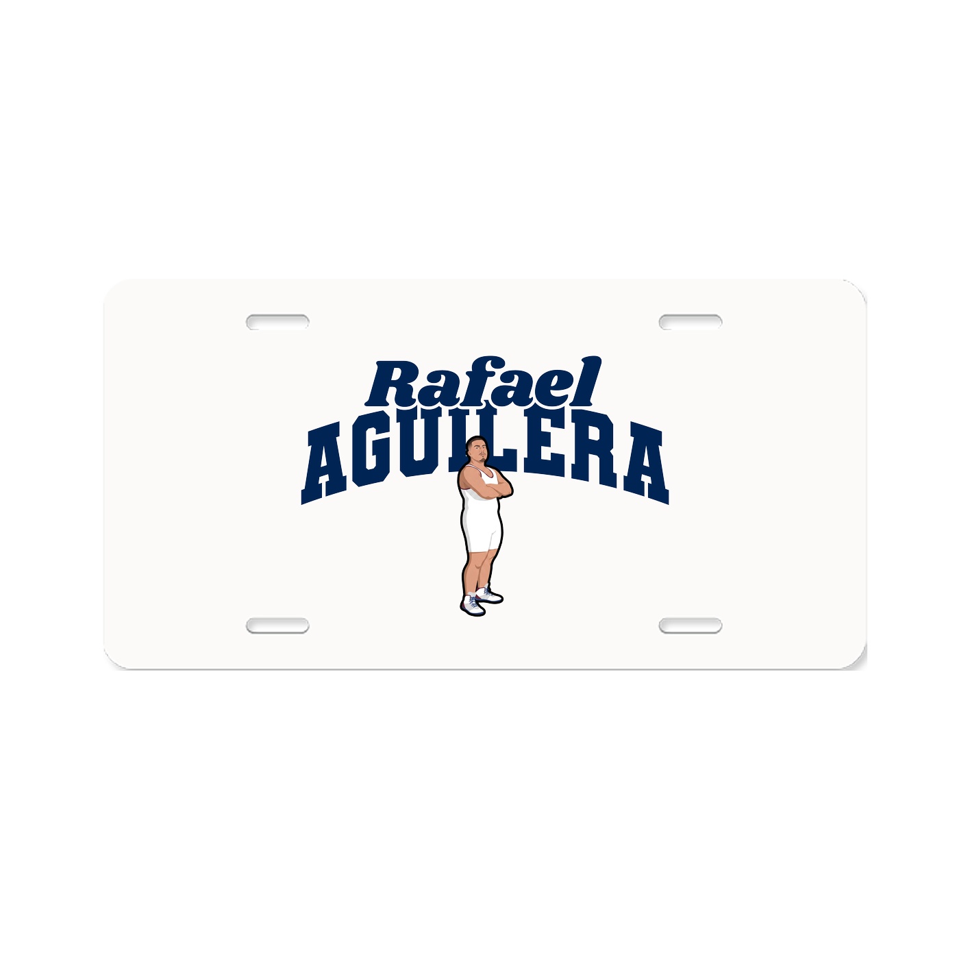 License Plate — Signature Arch in Classic