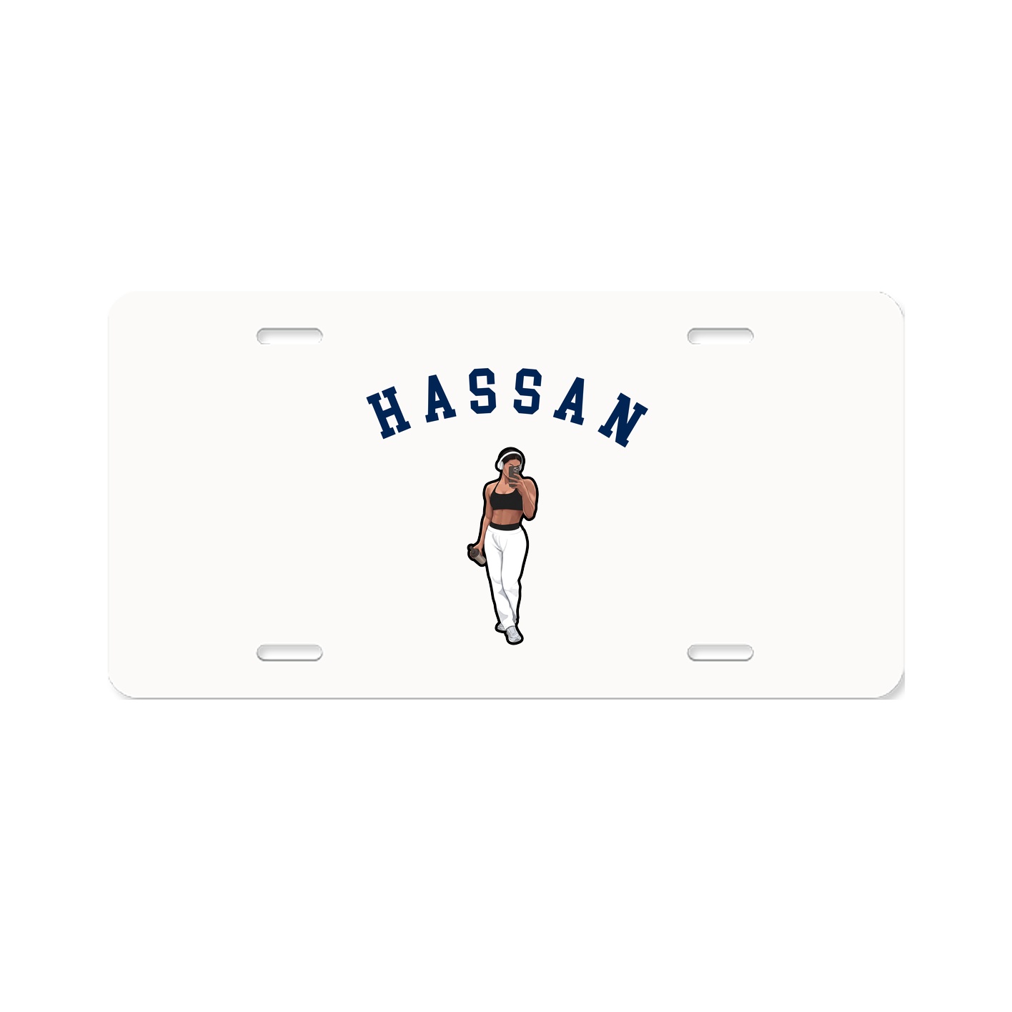 License Plate — Shirsey Arch in Classic