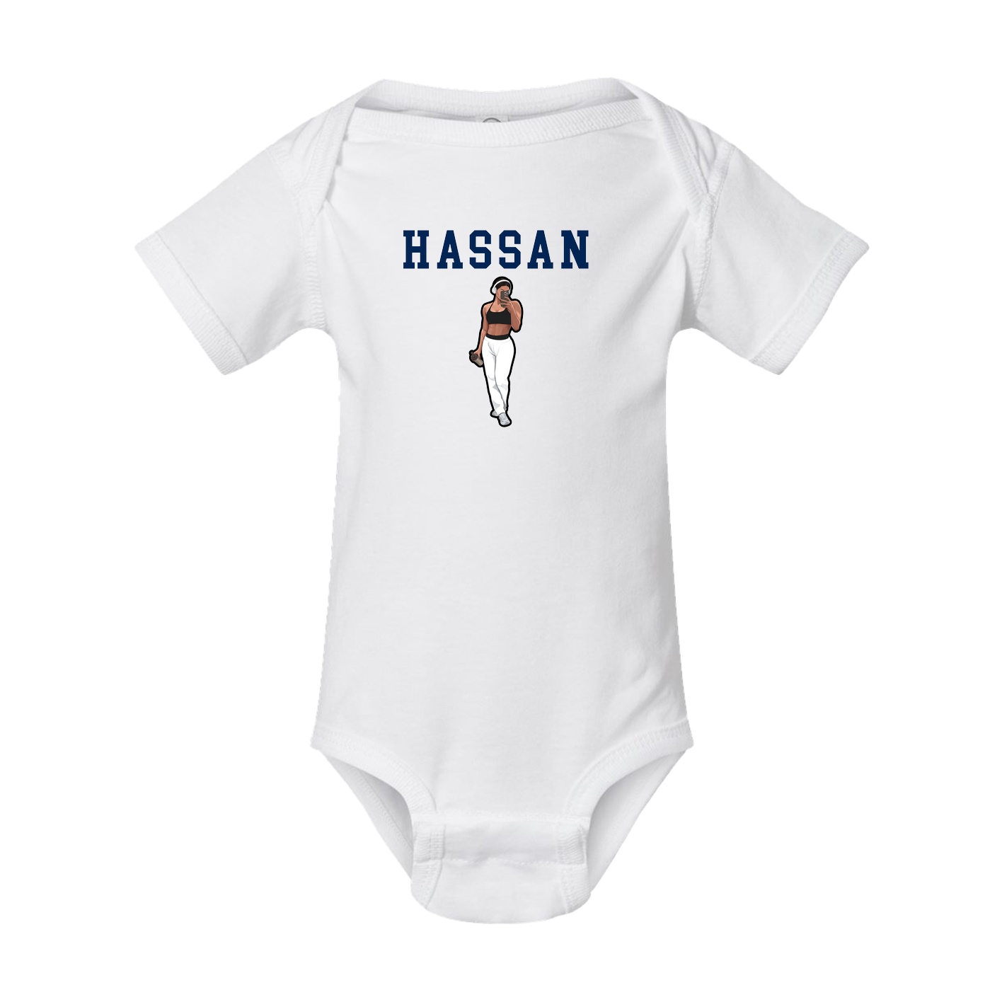 Baby Onesie — Shirsey in White