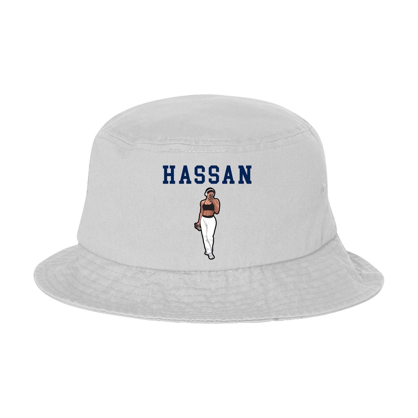 Bucket Cap — Shirsey in White