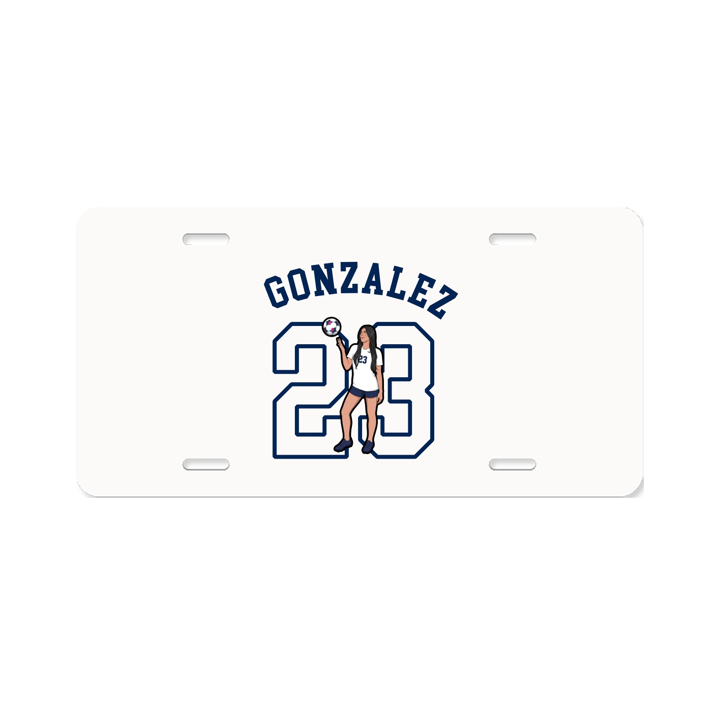 License Plate — Shirsey Arch in Classic