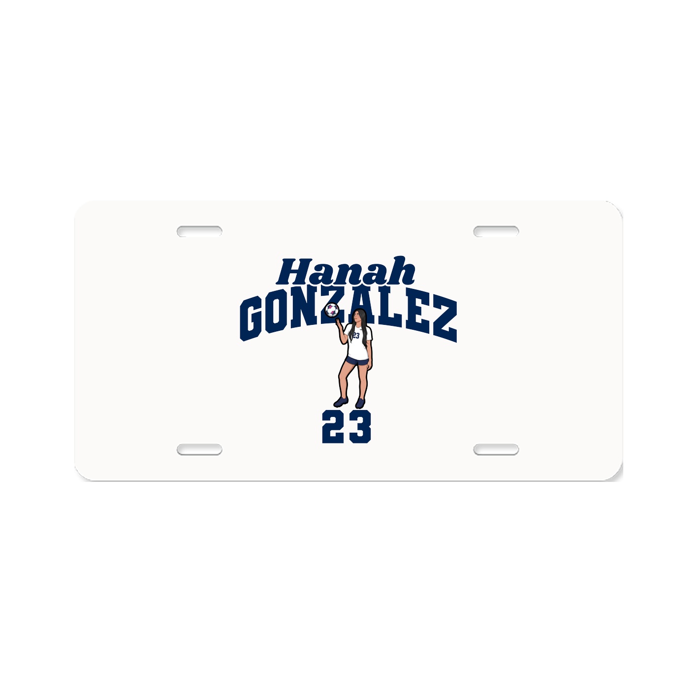 License Plate — Signature Arch in Classic