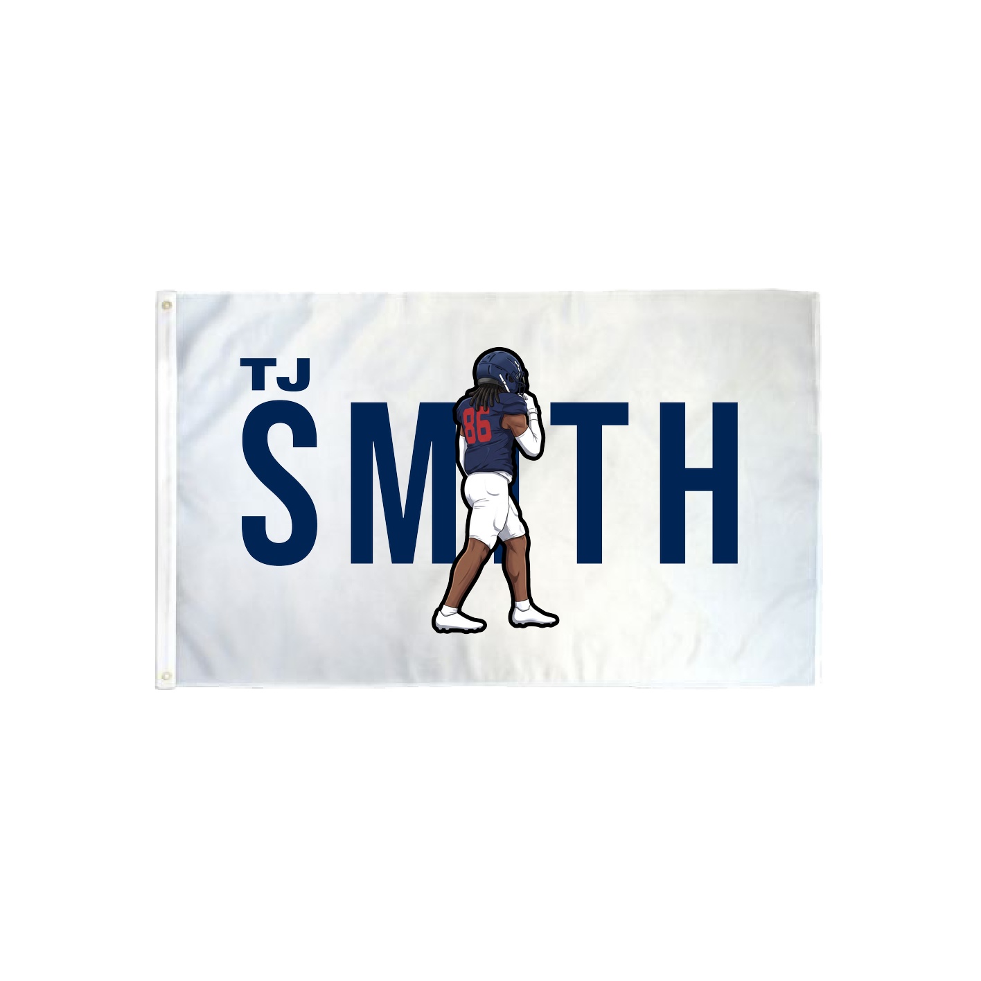 3x5 Flag — Player Name in Classic