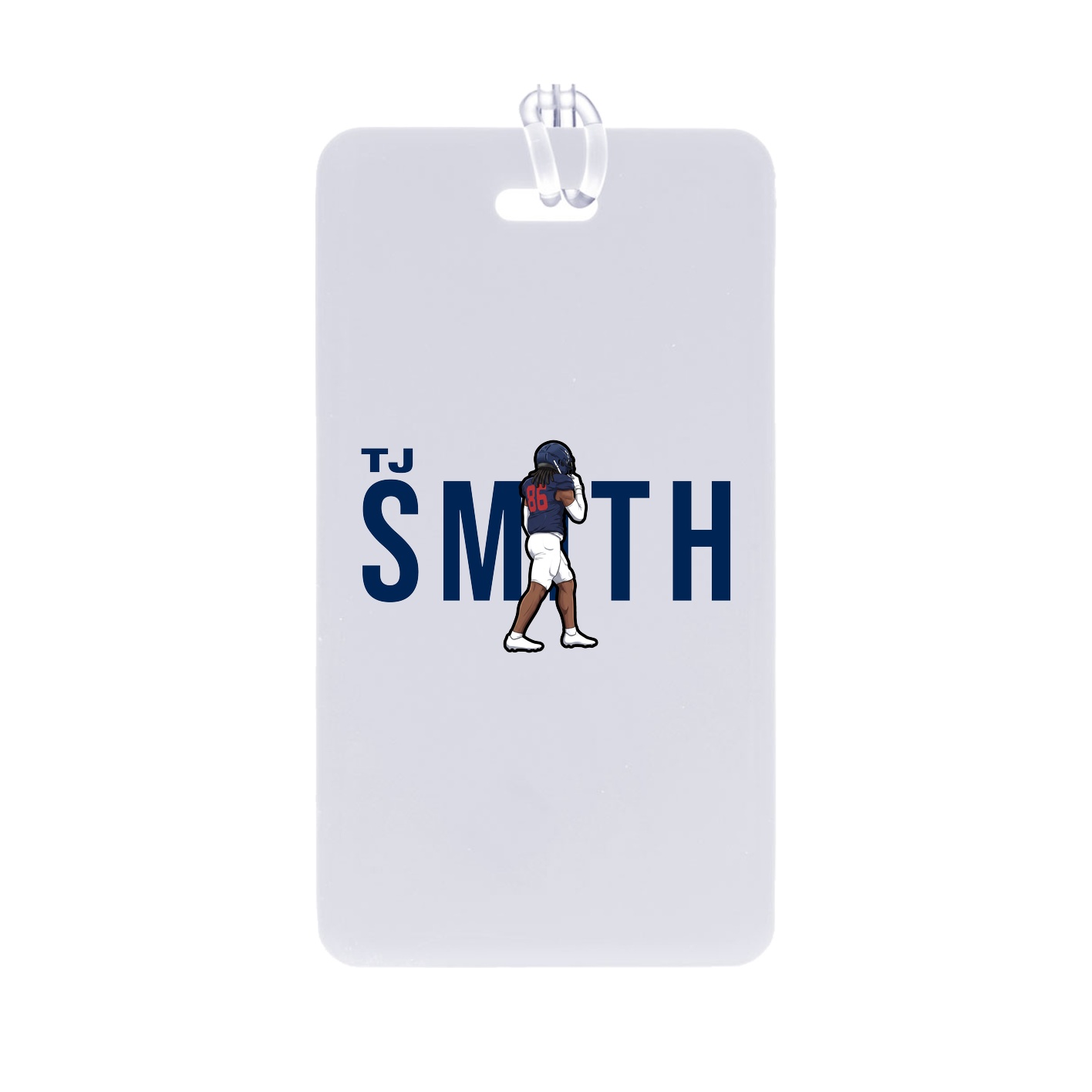Bag Tag — Player Name in Classic