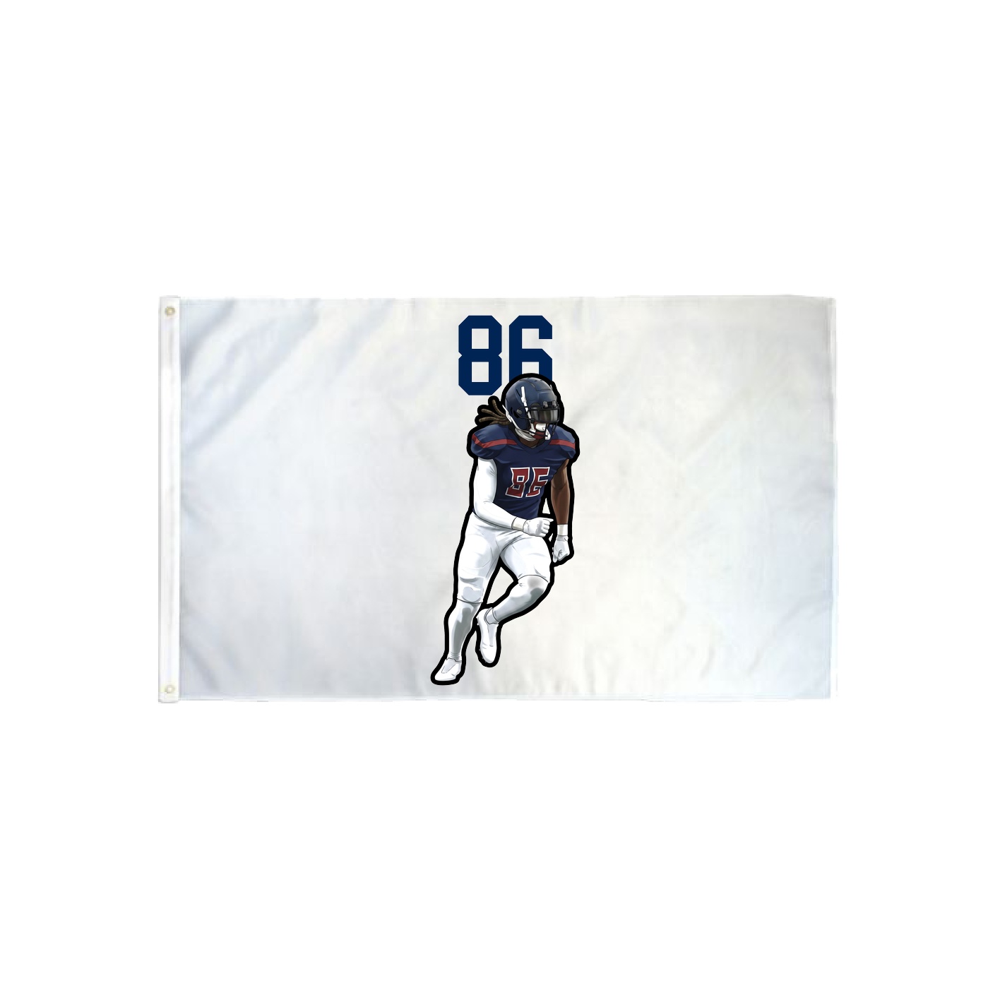 3x5 Flag — Number Top in Classic