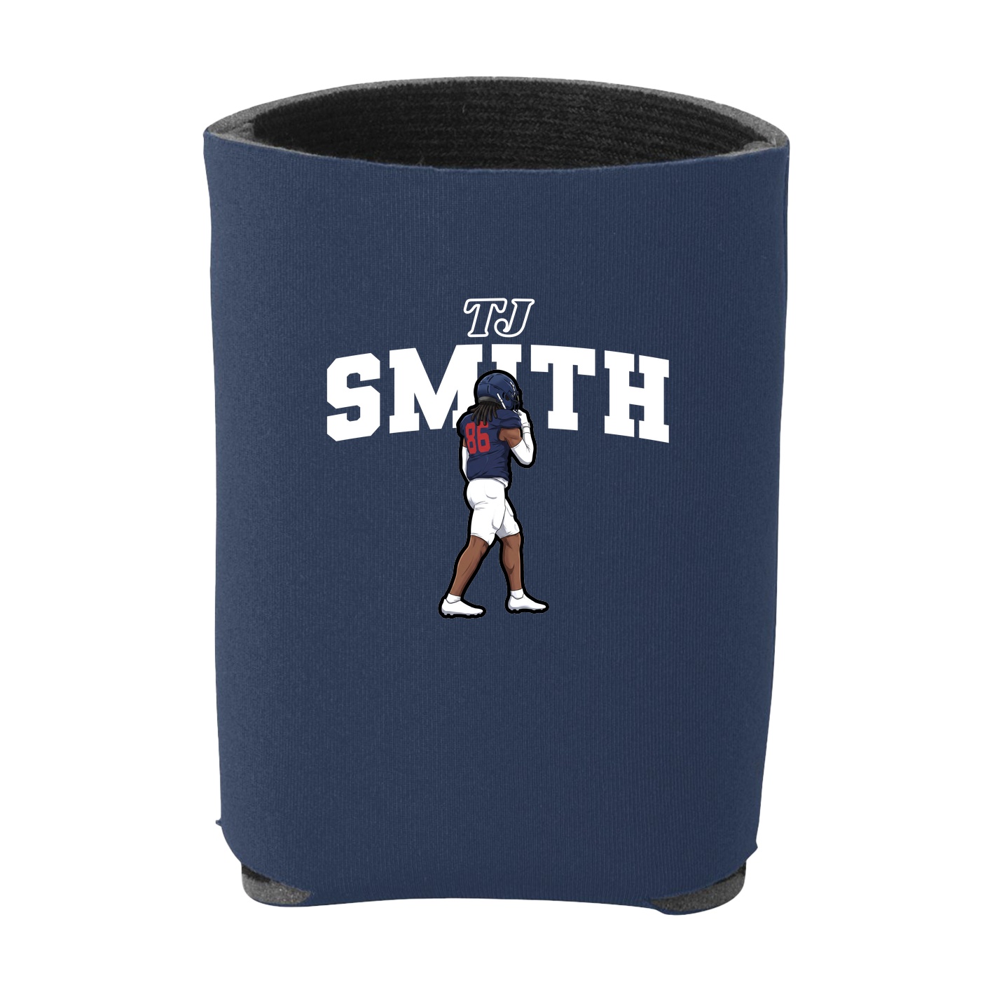 Can Holder — Name Arch in Navy