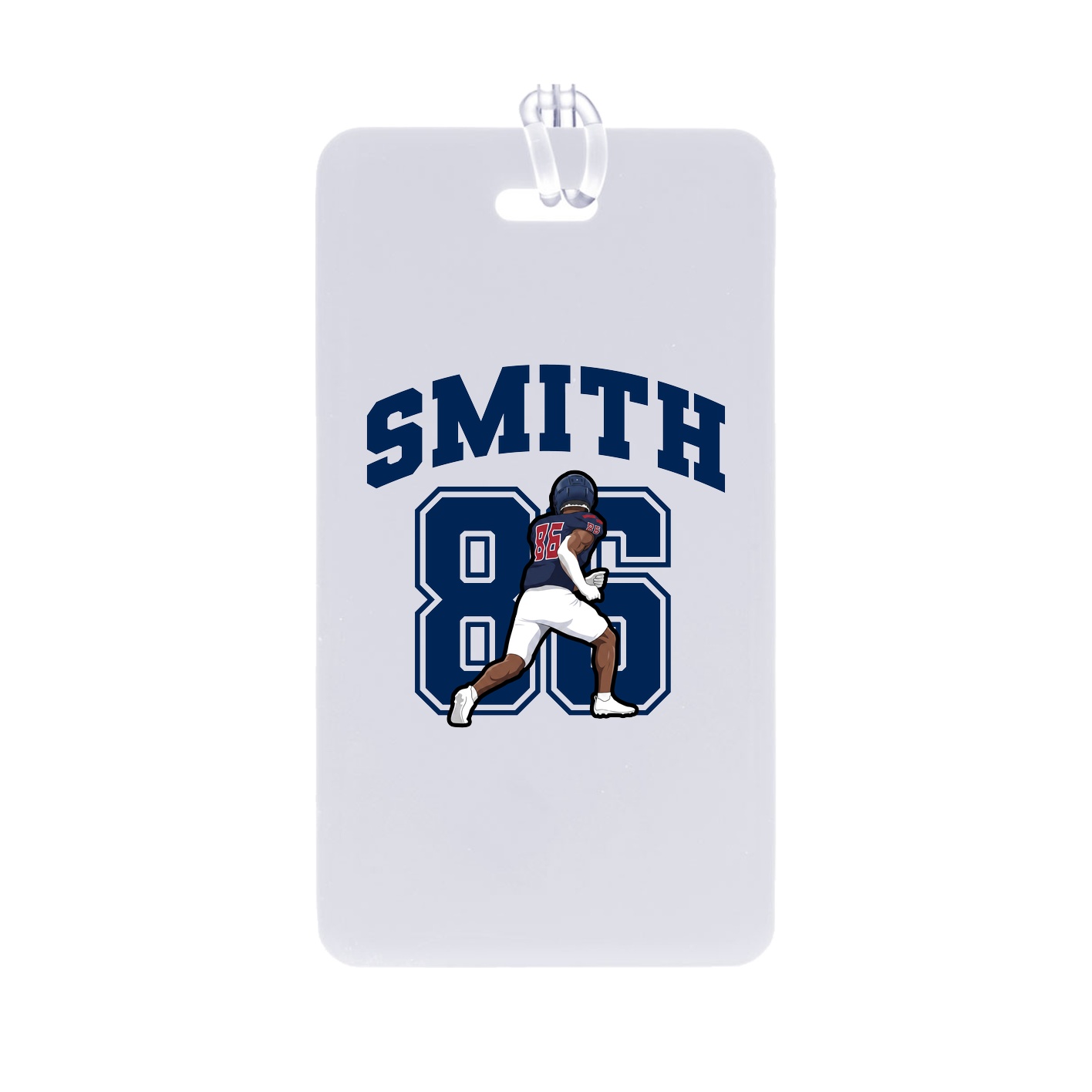 Bag Tag — Number in Classic