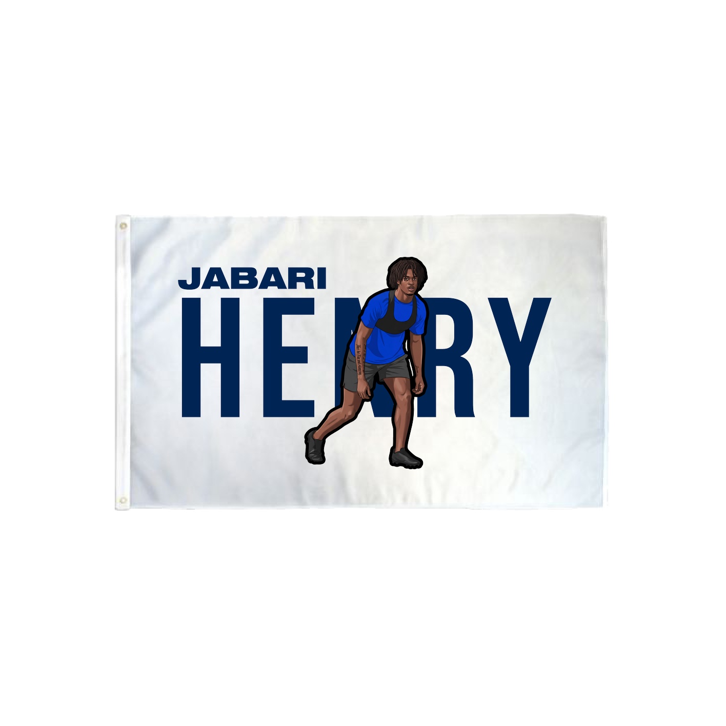 3x5 Flag — Player Name in Classic