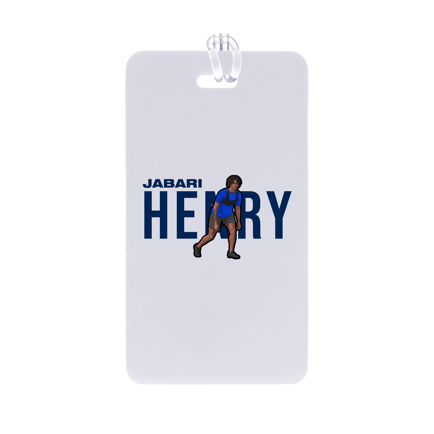 Bag Tag — Player Name in Classic