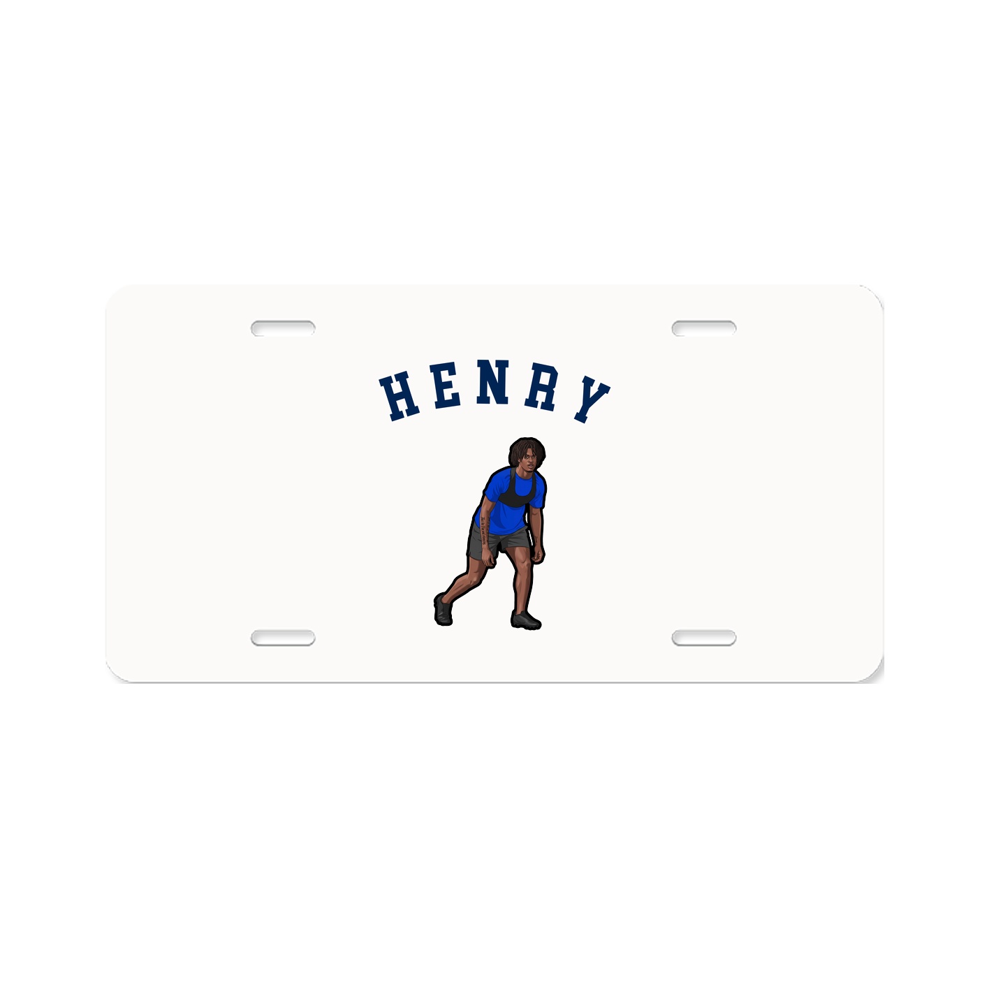 License Plate — Shirsey Arch in Classic