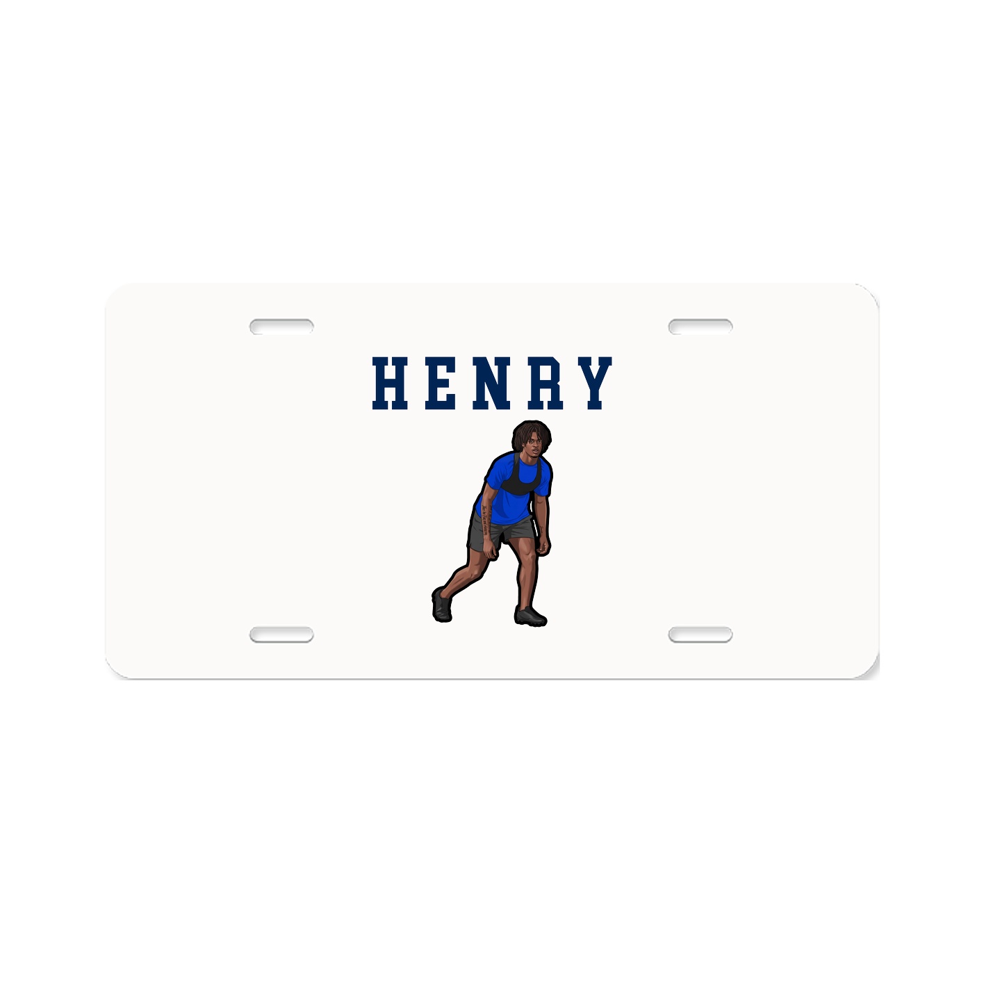 License Plate — Shirsey in Classic