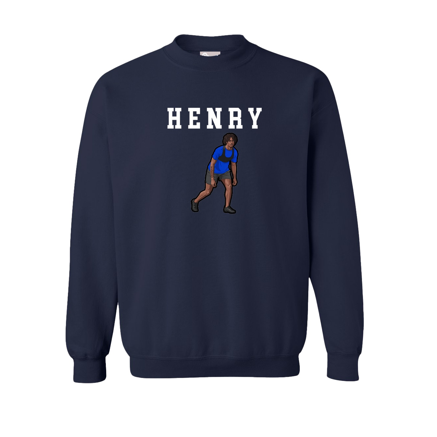 Fleece Crew — Shirsey in Navy