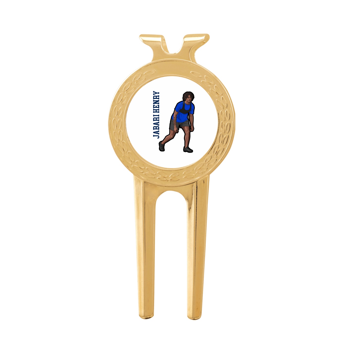 Divot Tool with Ball Marker — Name Vertical in Classic