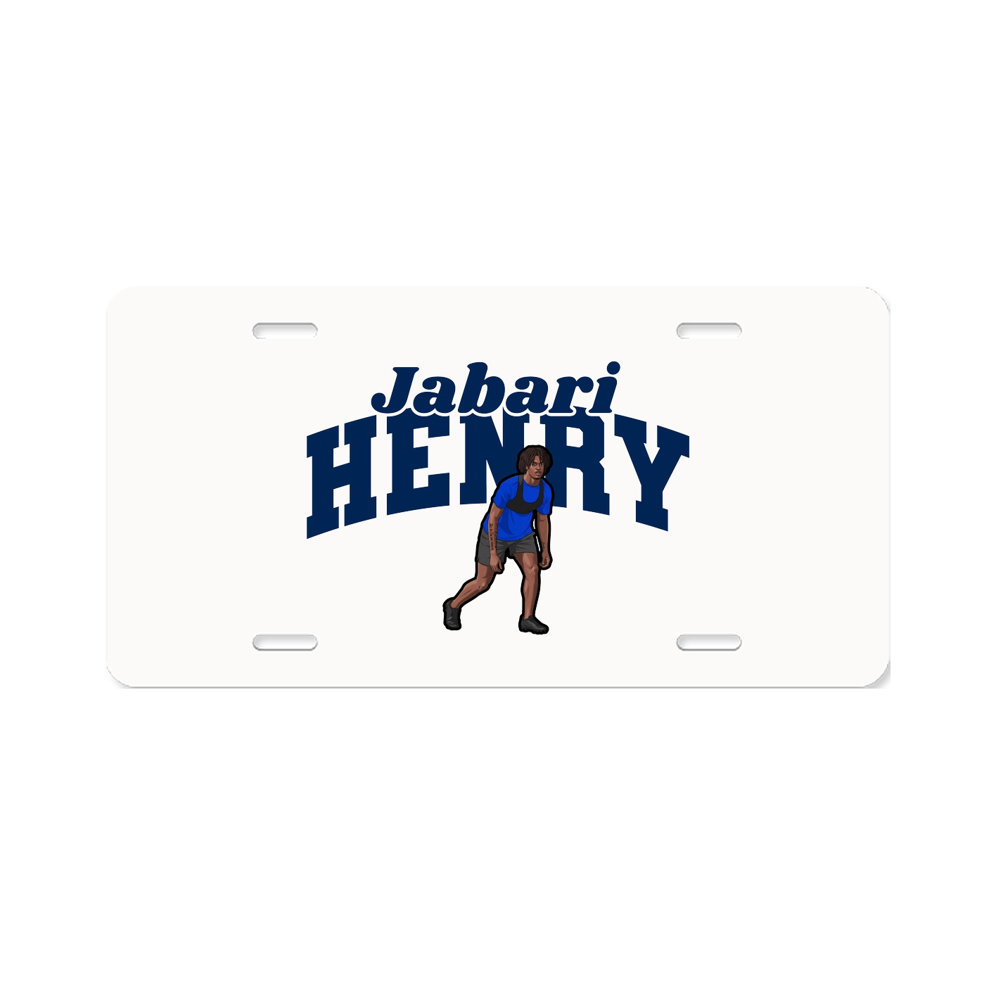 License Plate — Signature Arch in Classic