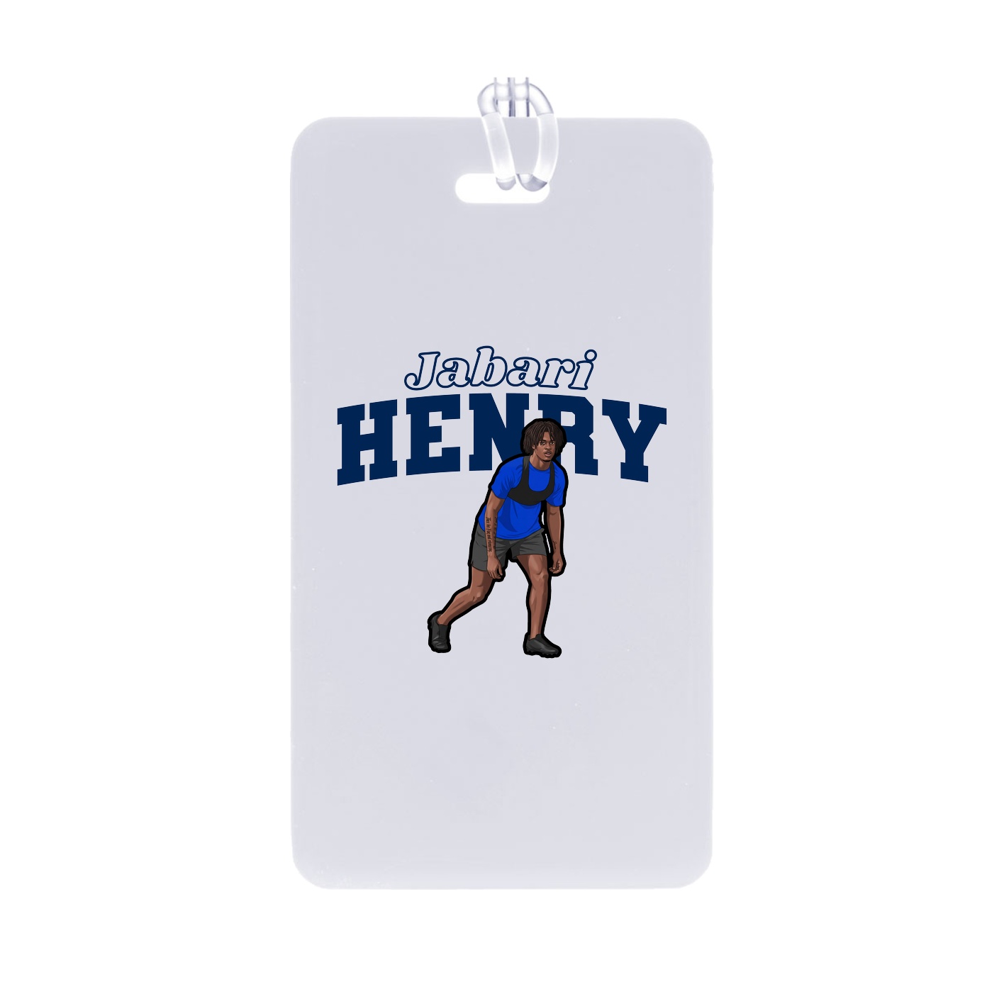 Bag Tag — Name Arch in Classic