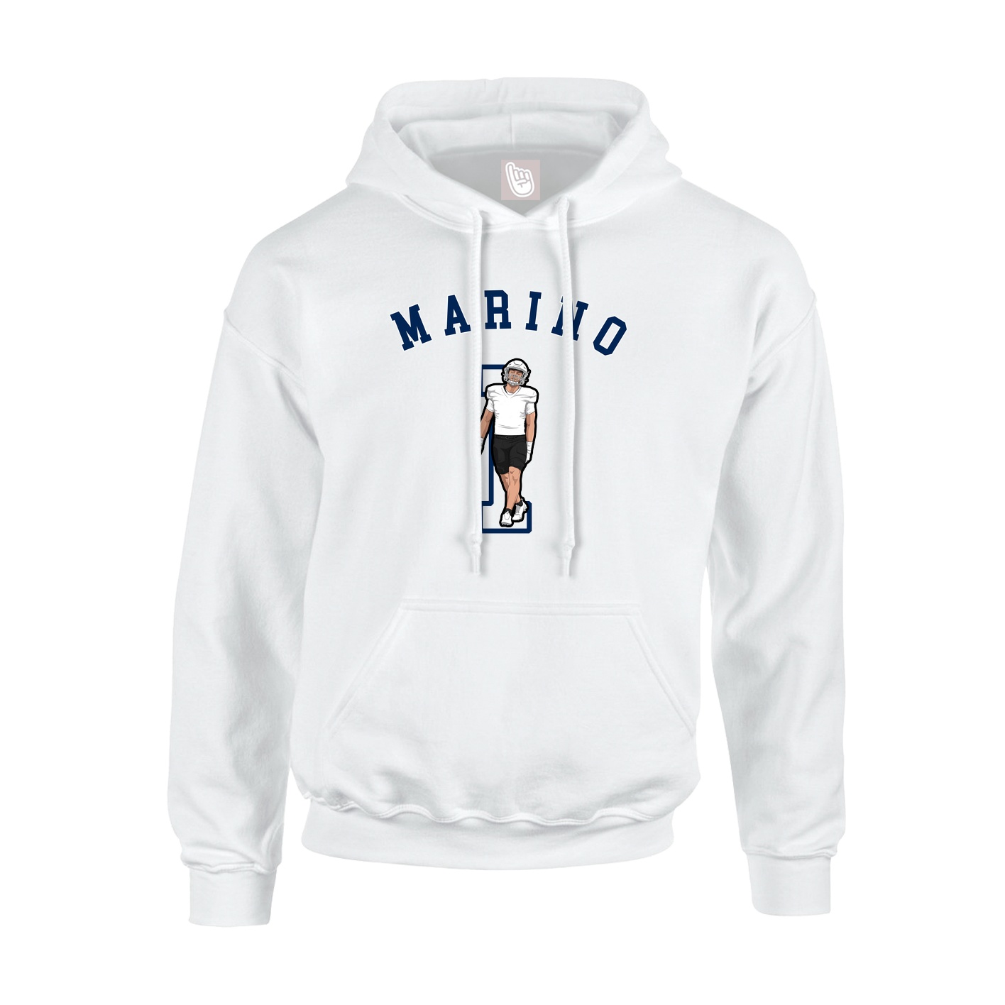 Hoodie — Shirsey Arch in White