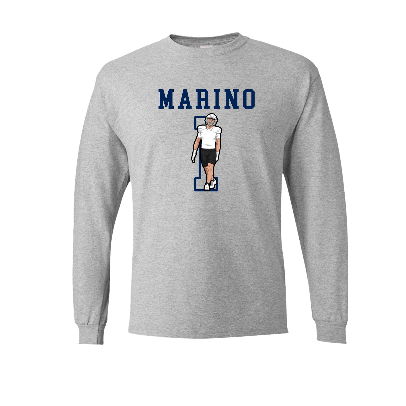 Long Sleeve Tee — Shirsey in Grey