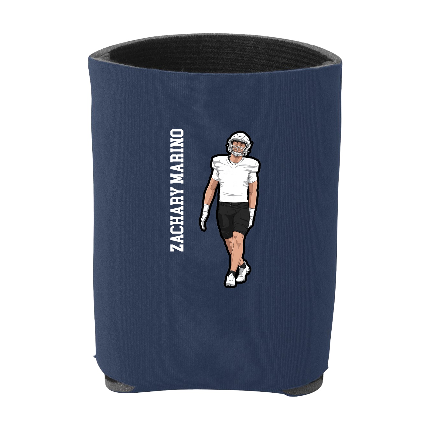 Can Holder — Name Vertical in Navy