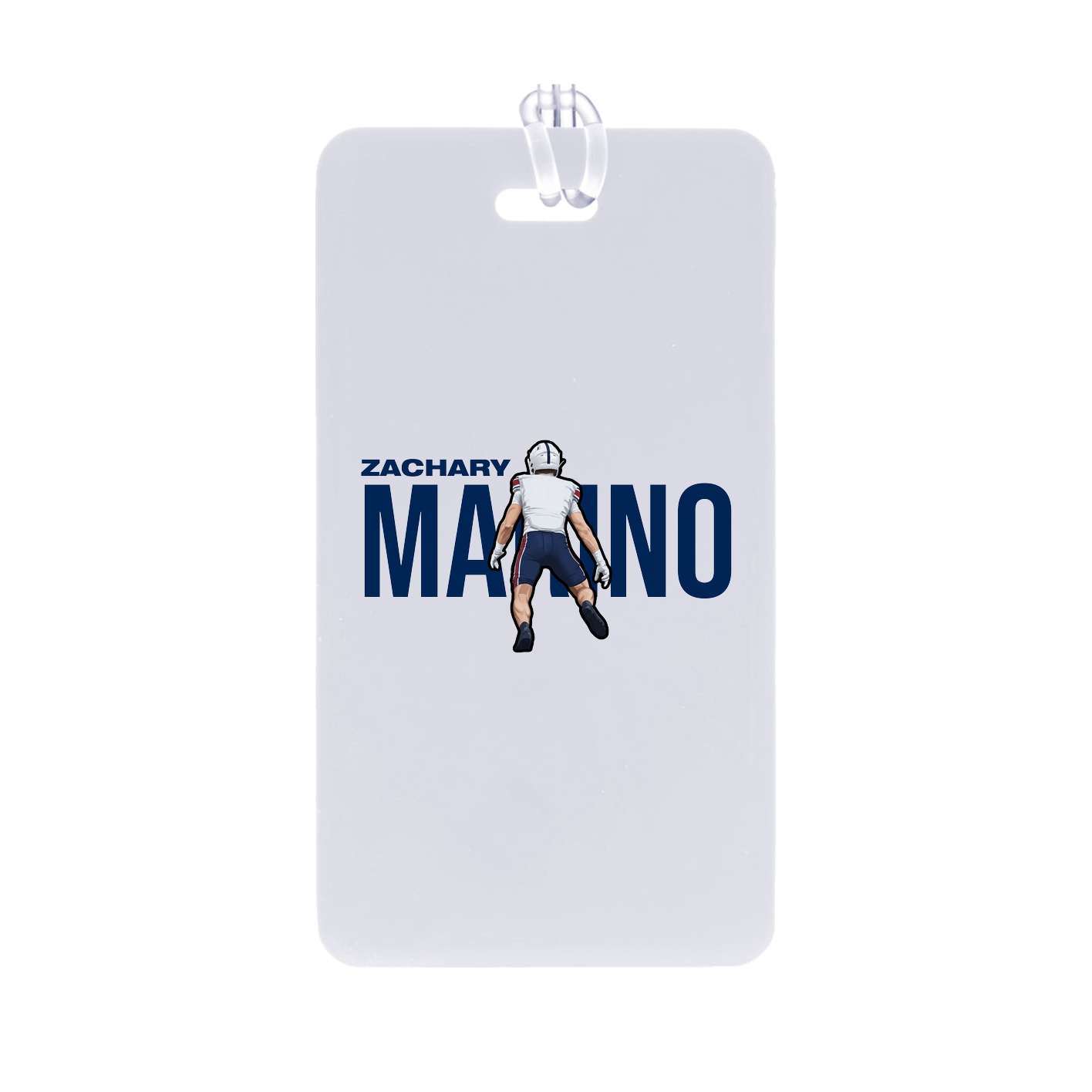 Bag Tag — Player Name in Classic