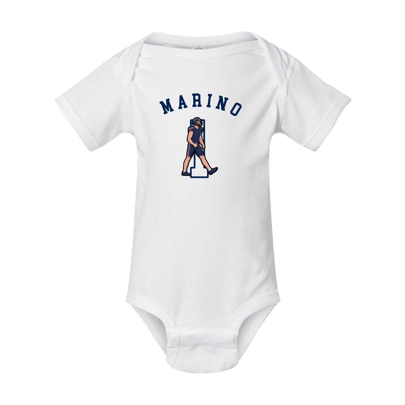 Baby Onesie — Shirsey Arch in White