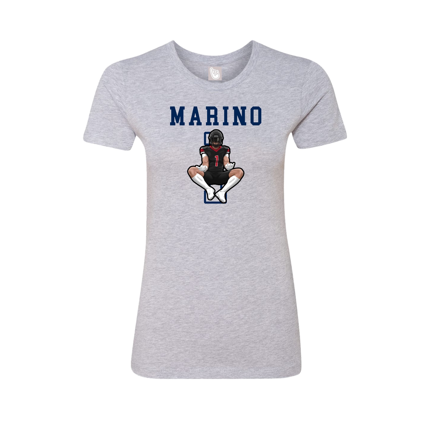 Fitted Women's Tee — Shirsey in Grey