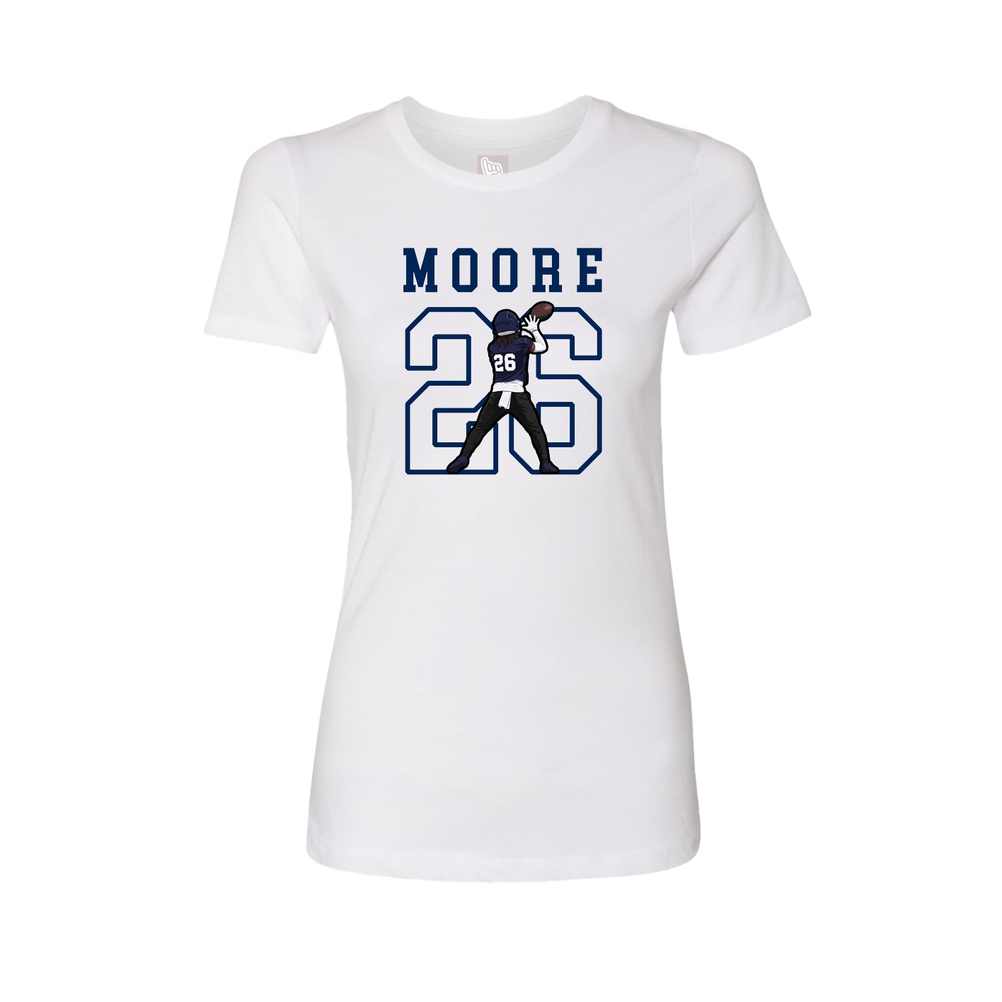 Fitted Women's Tee — Shirsey in White