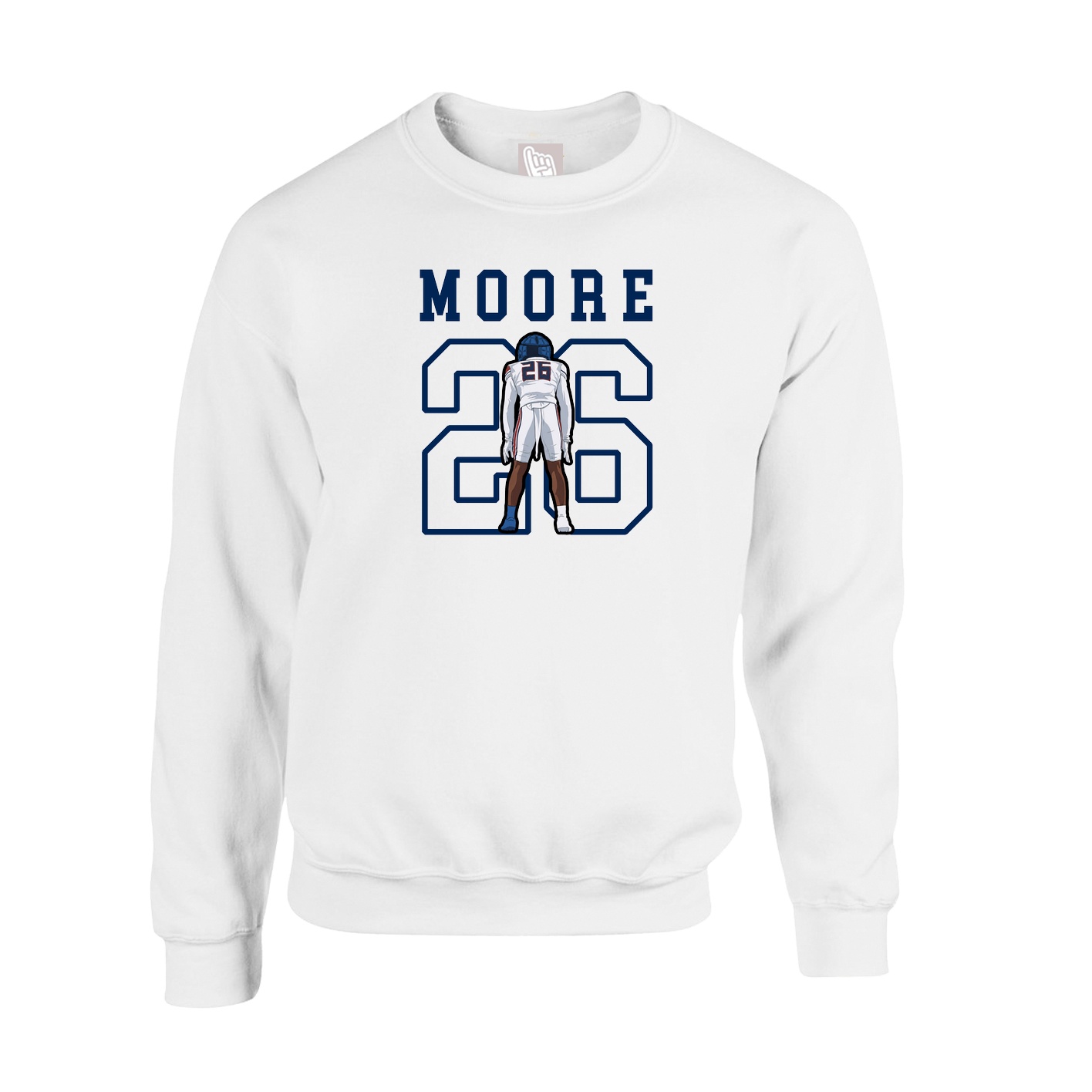 Fleece Crew — Shirsey in White