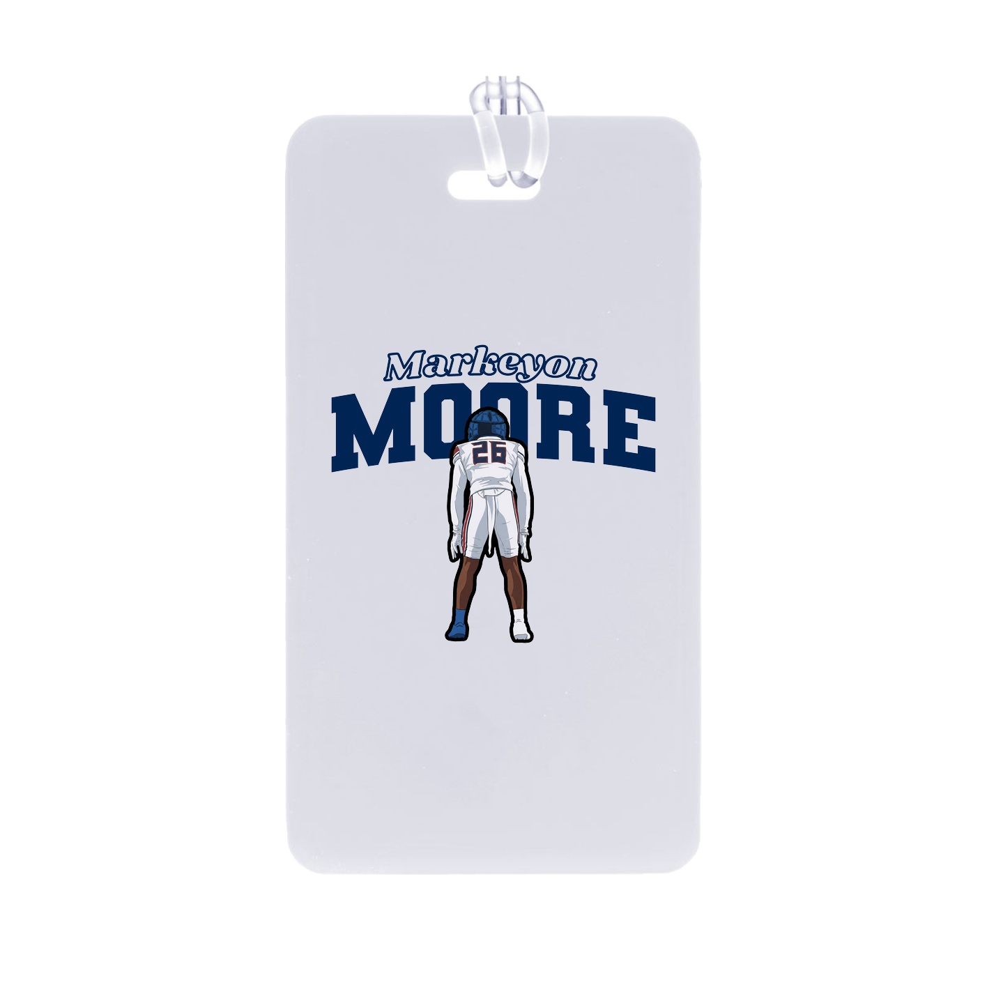Bag Tag — Name Arch in Classic