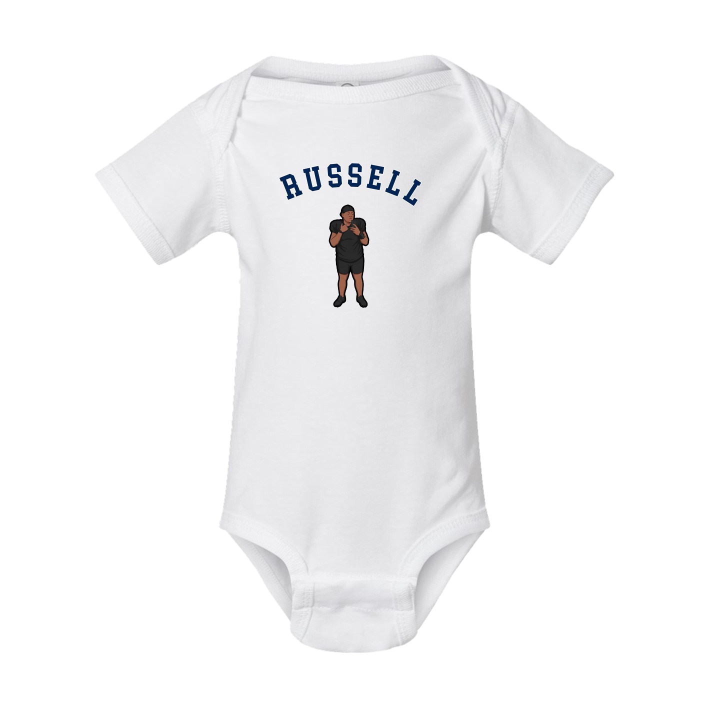 Baby Onesie — Shirsey Arch in White