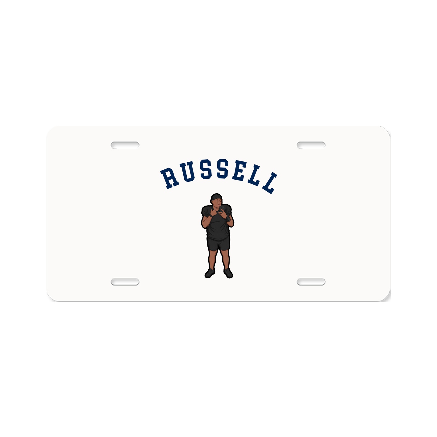 License Plate — Shirsey Arch in Classic