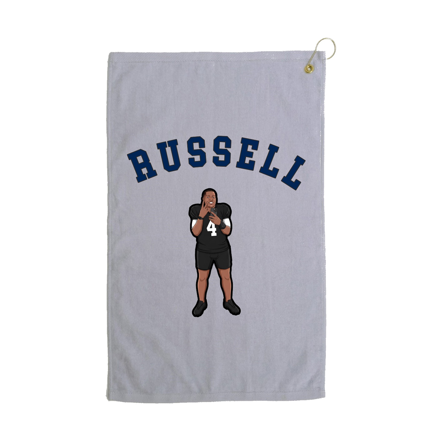 Golf Towel — Shirsey Arch in Grey