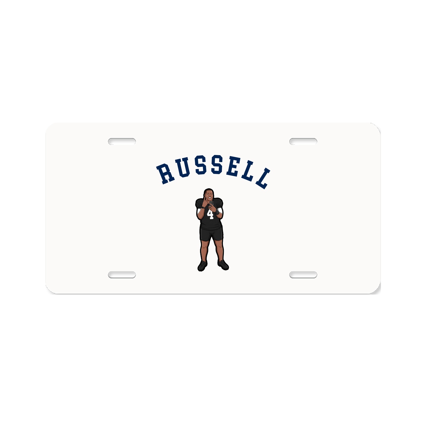 License Plate — Shirsey Arch in Classic